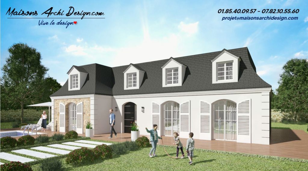 Maison Mansard De Maitre Par Votre Constructeur Designer Sur Mesure