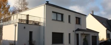 Maison Nae seine et marne tres contemporain 4 pans a faible pente sortie de toit contemporaine decroche toit plat archidesign