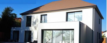 91-Essonne-Gif-Sur-Yvette-Construction-par-Constructeur-Design-Architecte-d-une-maison-neuve-individuelle-sur-mesure-contemporaine-moderne-4-pans-toit-terrasse 2